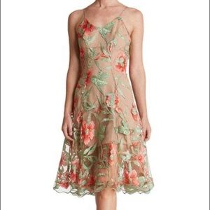 Dress the Population Fit and Flare Dress - Size Medium